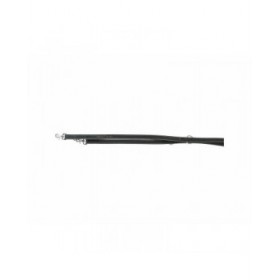 Guinzaglio regolabile per cane Trixie Heartbeat Nero M/L 2 m