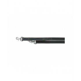 Guinzaglio regolabile per cane Trixie Heartbeat Nero M/L 2 m