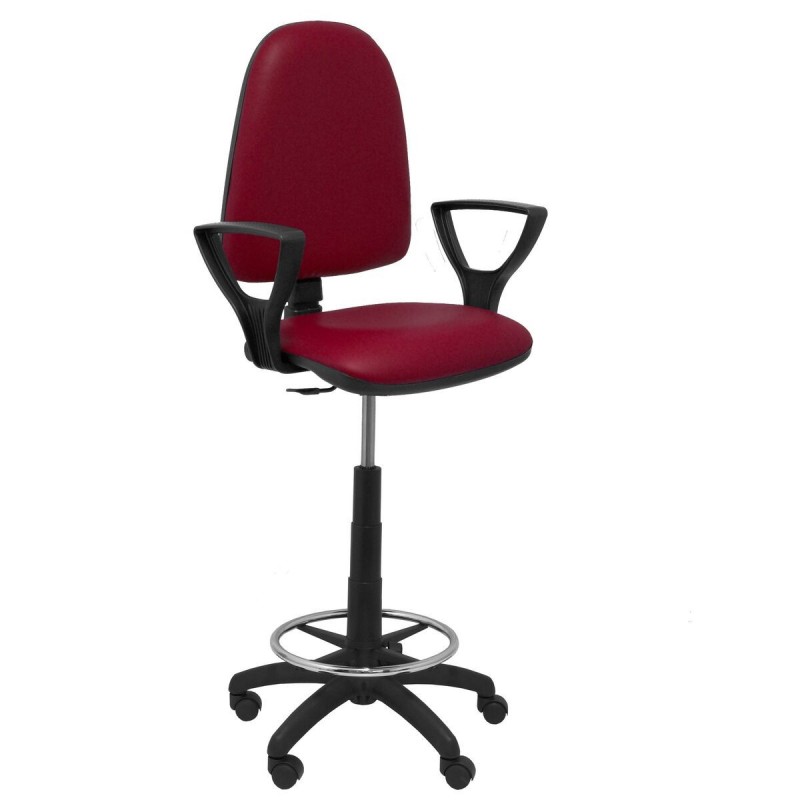 Sgabello Ayna Piqueras y Crespo 933B8RN Rosso Granato PVC