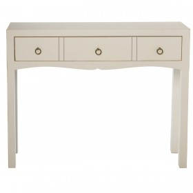 Console Alexandra House Living Bianco Legno 94 x 78 x 24 cm