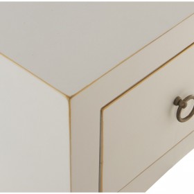 Console Alexandra House Living Bianco Legno 94 x 78 x 24 cm