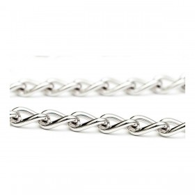 Gancio Guinzaglio 2 Cani Gloria 3mm x 25 cm