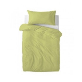 Set di copripiumino HappyFriday Basic Kids Verde Culla Neonato 2 Pezzi