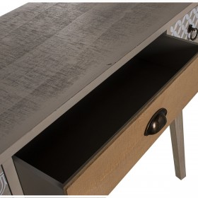 Console Alexandra House Living Marrone Legno 105 x 78 x 40 cm