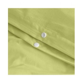 Set di copripiumino HappyFriday Basic Kids Verde Culla Neonato 2 Pezzi