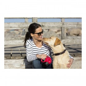 Guinzaglio per Cani Flexi NEW CLASSIC Nero M