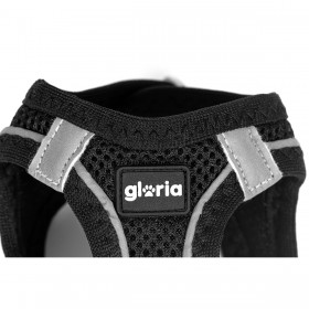 Imbracatura per Cani Gloria Trek Star 29,4-32,6 cm 41,4-43 cm Nero S