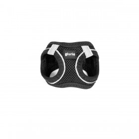 Imbracatura per Cani Gloria Trek Star 29,4-32,6 cm 41,4-43 cm Nero S