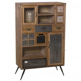 Armadio Alexandra House Living Legno 70 x 34 x 112 cm