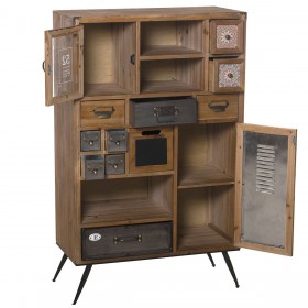 Armadio Alexandra House Living Legno 70 x 34 x 112 cm