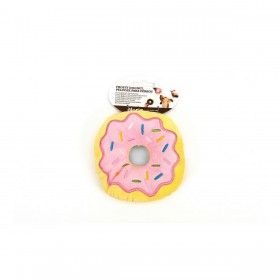 Peluche per cani Gloria Frosty 3 x 5 x 14 cm Ciambella Rosa