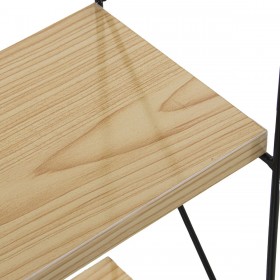 Mensole Alexandra House Living Marrone Nero Legno 42 x 43 x 15 cm
