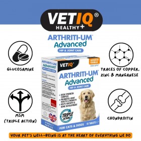 Integratori e vitamine Mark & Chappell VETIQ ARTHRITI-UM ADVANCED