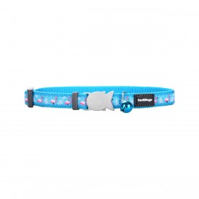 Collare per Cani Red Dingo STYLE FLAMINGO Turchese