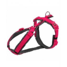 Imbracatura per Cani Trixie Premium Trekking Grafite Fucsia M