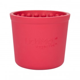 Ciotola per cani Lickimat Rosa Gomma