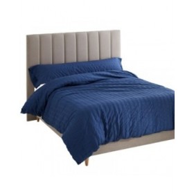 Set di copripiumino Alexandra House Living Amán Azzurro Singolo 2 Pezzi