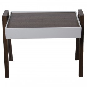 Set di 3 tavoli Alexandra House Living Marrone Nero