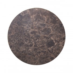 Set di 3 tavoli Alexandra House Living Marrone Dorato Legno