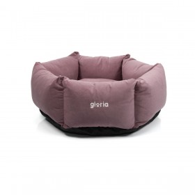 Cuccia per Cani Gloria Hondarribia Rosa 60 x 60 cm Esagonale