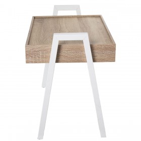 Set di 3 tavoli Alexandra House Living Bianco Marrone