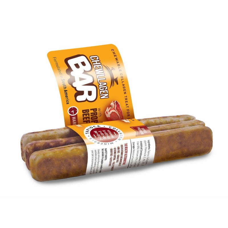 Barrette Chewllagen Carne di vitello 72 Pezzi