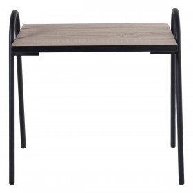 Set di 3 tavoli Alexandra House Living Marrone Nero Legno
