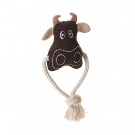 Giocattoli per cani Hunter Nebraska Marrone Mucca
