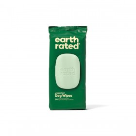 Salviettine Inumidite per Animali Domestici Earth Rated Senza profumo (60 Pezzi)