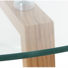 Tavolino da Caffè Alexandra House Living Marrone Legno 78 x 41 x 78 cm