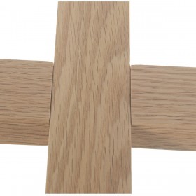 Tavolino da Caffè Alexandra House Living Marrone Legno 78 x 41 x 78 cm