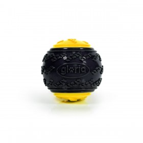 Palla per Animali Domestici Gloria PLAY AND RUN Giallo TPR L 8,89 cm