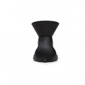 Ciotola per cani United Pets Up Elisabeth Nero Acciaio inossidabile Polietilene 1 L