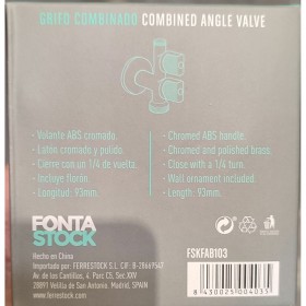 Chiave combinata Fontastock ABS Ottone 1/2" x 3/8" x 3/4"
