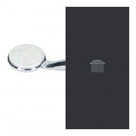 Soffione Fontastock HERVÁS H 1/2" Cromato