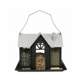 Mangiatoia per uccelli Trixie Nero 2 L 26 x 19 x 19 cm