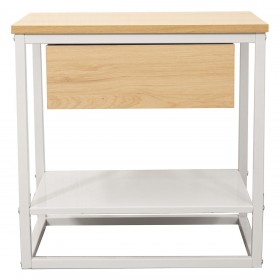 Tavolo aggiuntivo Alexandra House Living Marrone 50 x 50 x 35 cm