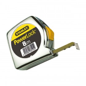 Metro a Nastro Stanley POWERLOCK 8 m x 25 mm ABS
