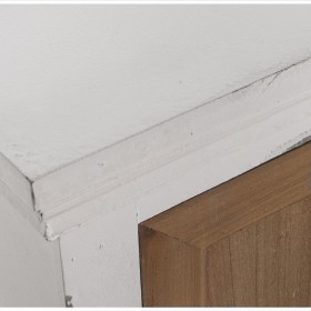 Cassettiera Alexandra House Living Bianco Legno 81 x 39 x 92 cm