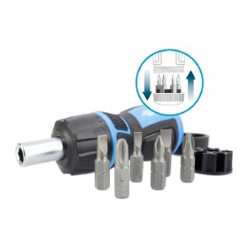 Set di Cacciaviti Ferrestock Cacciavite a cricchetto (6 pcs)