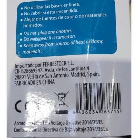 Multipresa con 3 Prese con Interruttore TM Electron 250 V