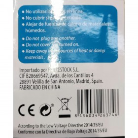 Multipresa con 4 Prese con Interruttore TM Electron 3680 W