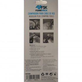 Crimpatrice Ferrestock  RJ45 / RJ11 Spellacavi