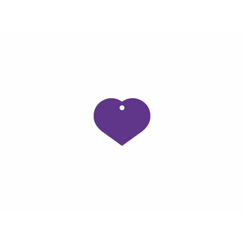 Targhetta di identificazione Imarc Heart Lilla