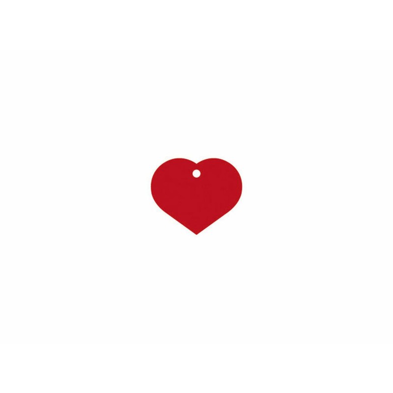 Targhetta di identificazione Imarc Heart Rosso