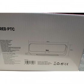 Riscaldamento TM Electron 2000 W Nero/Bianco Elettrico Da muro