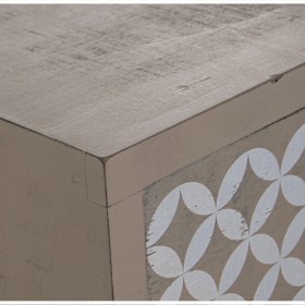 Comodino Alexandra House Living Marrone Legno 40 x 63 x 32 cm