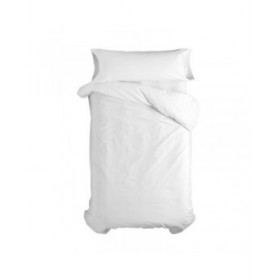 Set di copripiumino HappyFriday Basic Kids Bianco 2 Pezzi