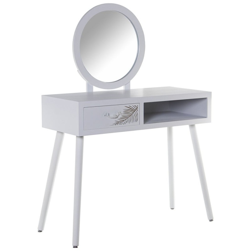 Toeletta Alexandra House Living Bianco Legno 90 x 80 x 40 cm
