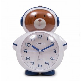 Orologio-Sveglia Analogico Timemark Orso Astronauta Multicolore Plastica